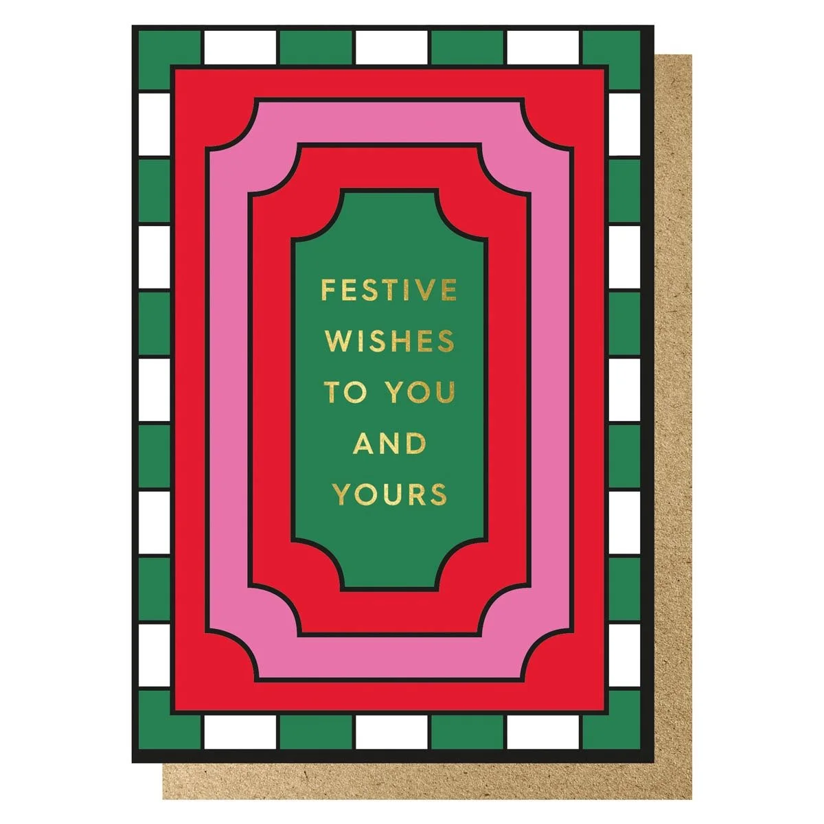 Festive Wishes Holiday Card
