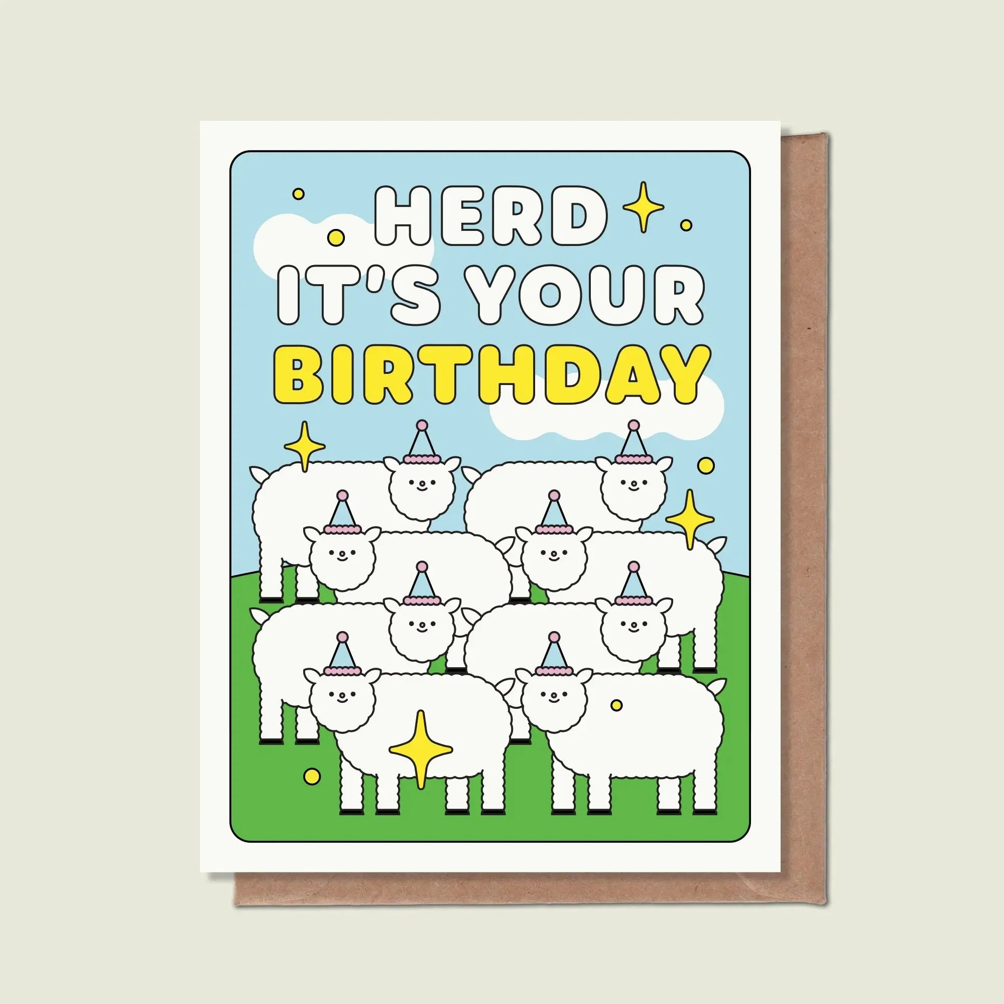 Herd It's Your Birthday Card