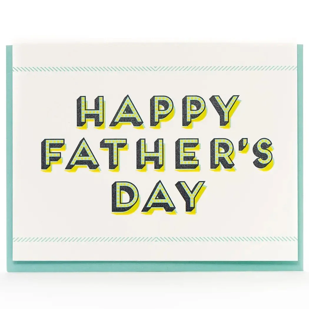 Modern Father's Day  Card