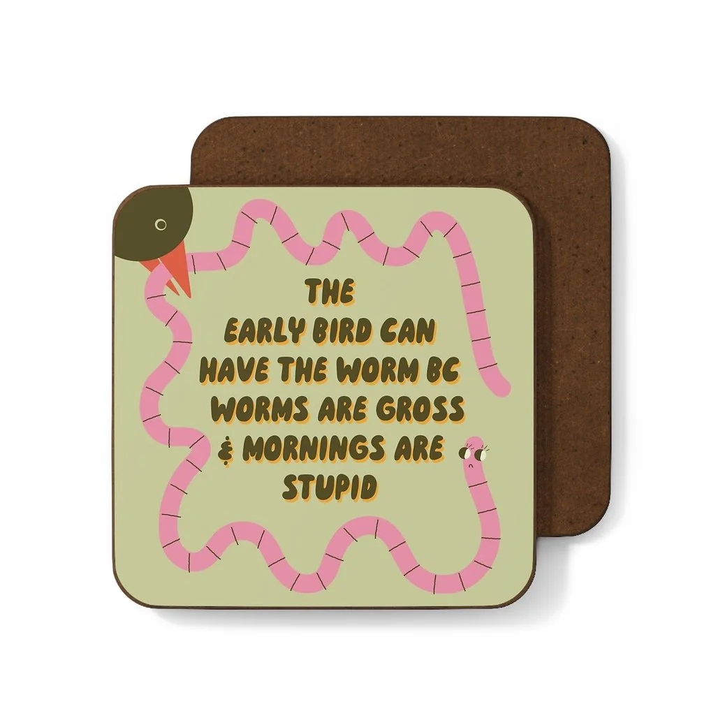 Grumpy Worm Coaster
