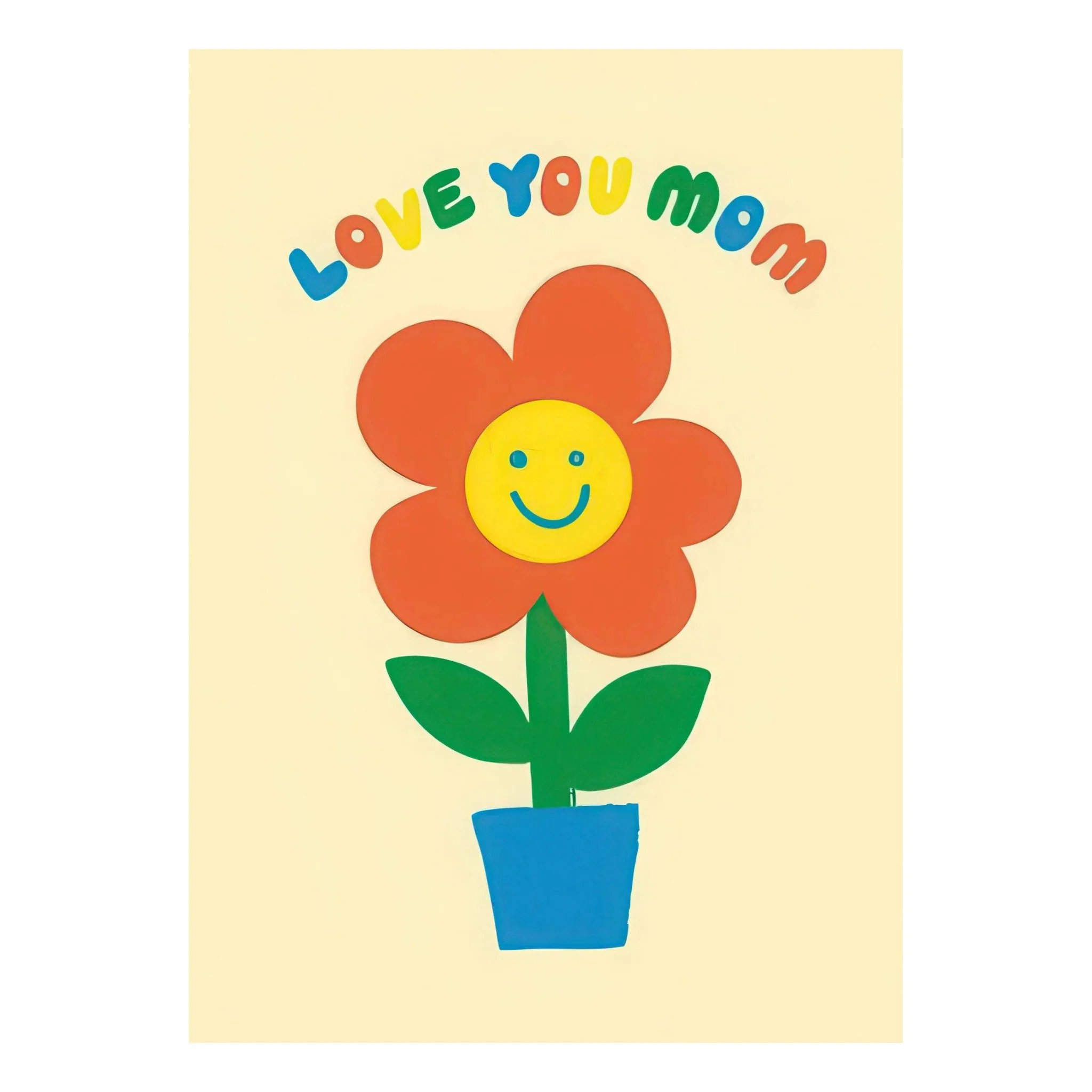 Flower Pot Mother's Day Card