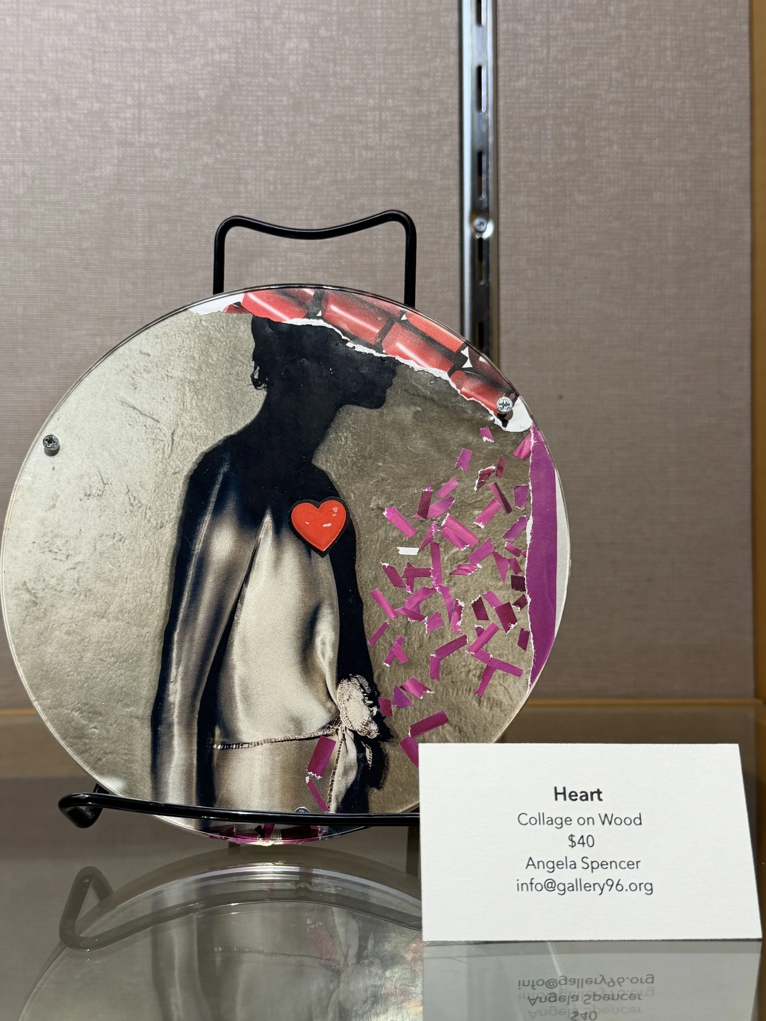 "Art From the Heart" Exhibition - Community Center Glass Cases