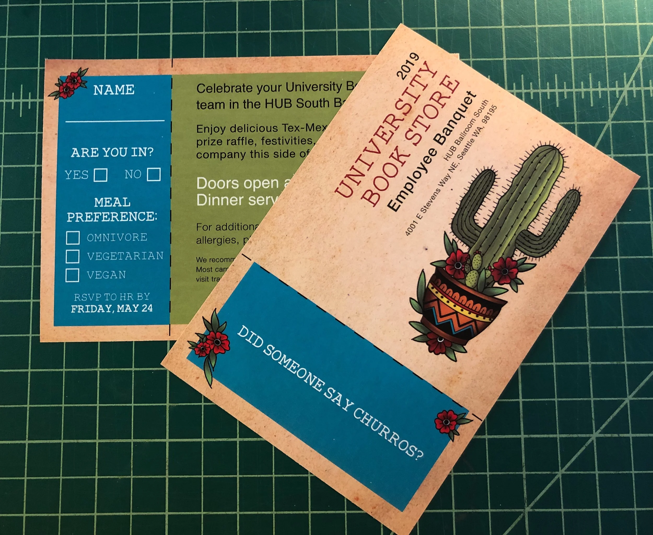 The finished product