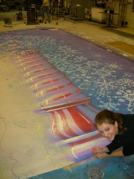 The Nutcracker - drops designed by Howard Jones at UNCSA.