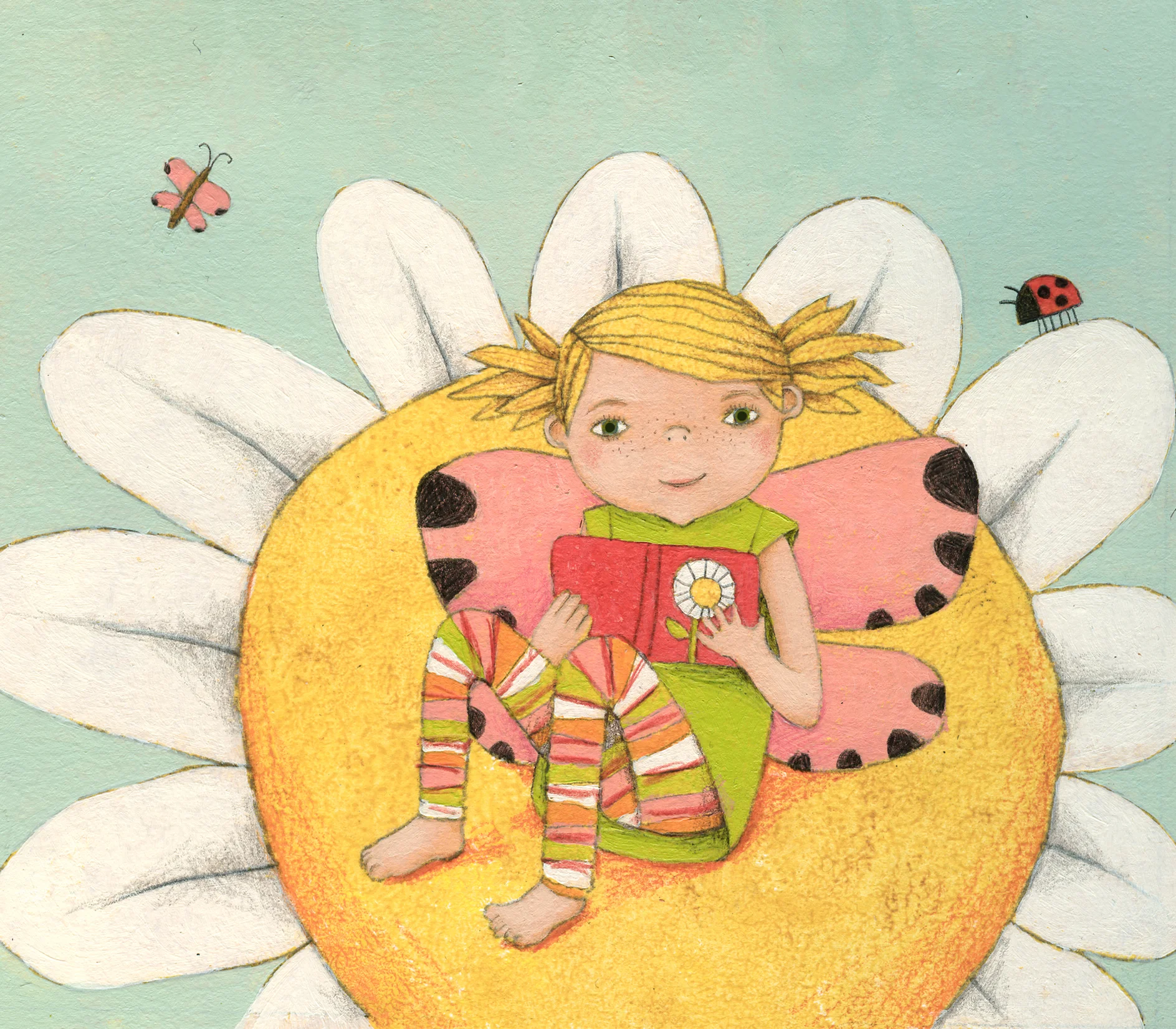 Fairy / Cover illustration / Babybug Magazine 2013