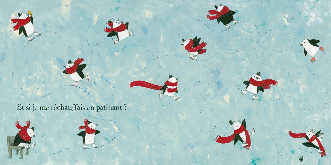 pingouin glacé / children's book / la joie de lire 2009