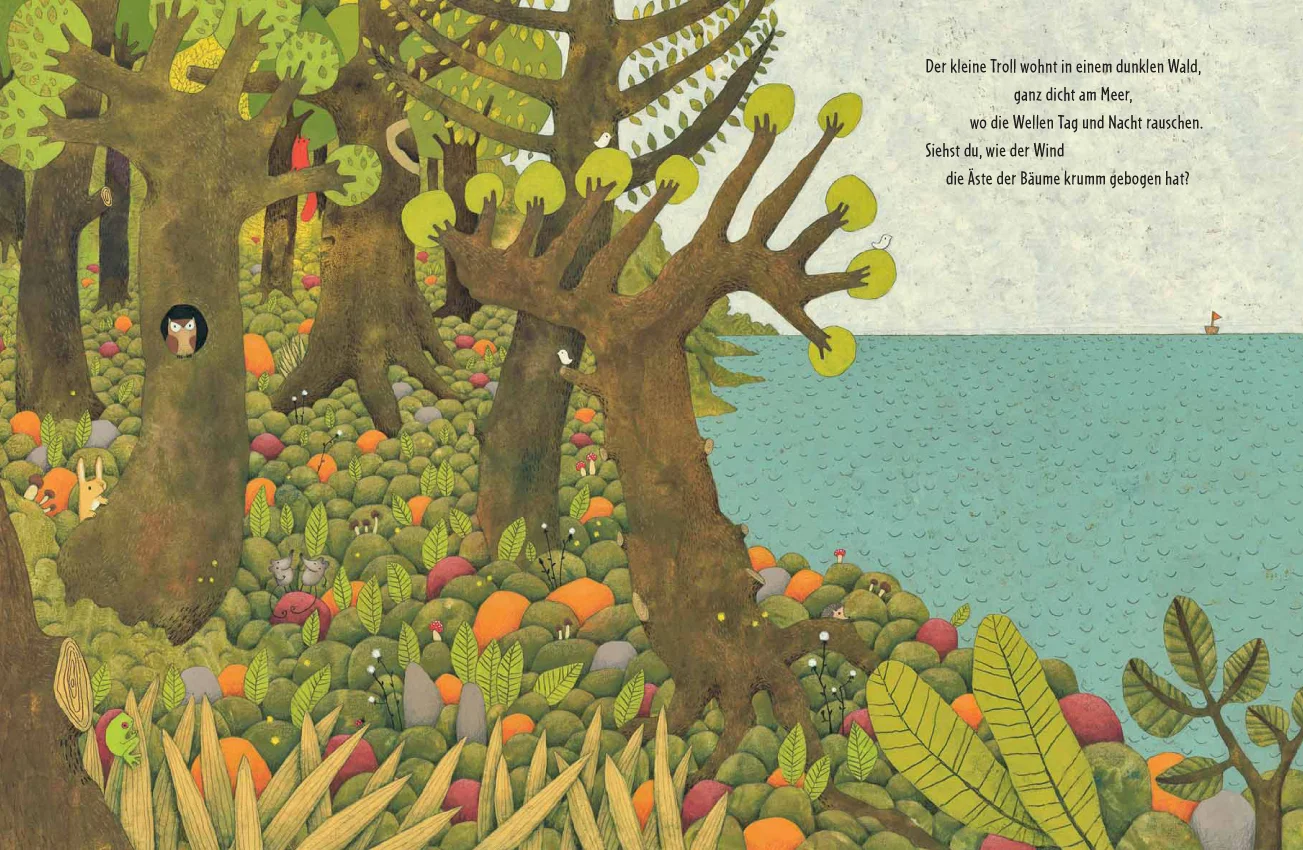 Hast du den troll gesehen? / children's book / fischer 2013