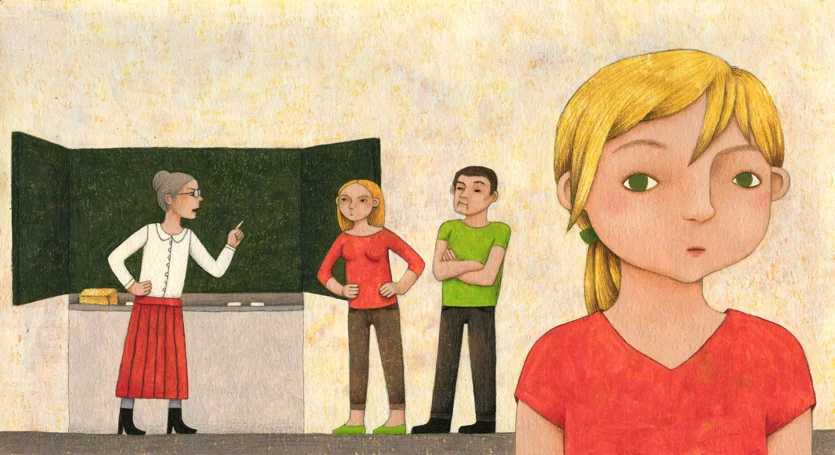 parents vs. teachers / editorial / zeit 2010