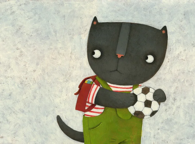 Gatito y el balón / children's book / 2012