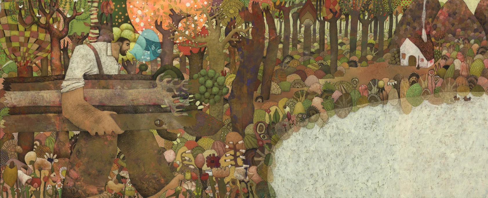 Hinter'm Haus / children's book / unpublished / cj picture book prize 2010