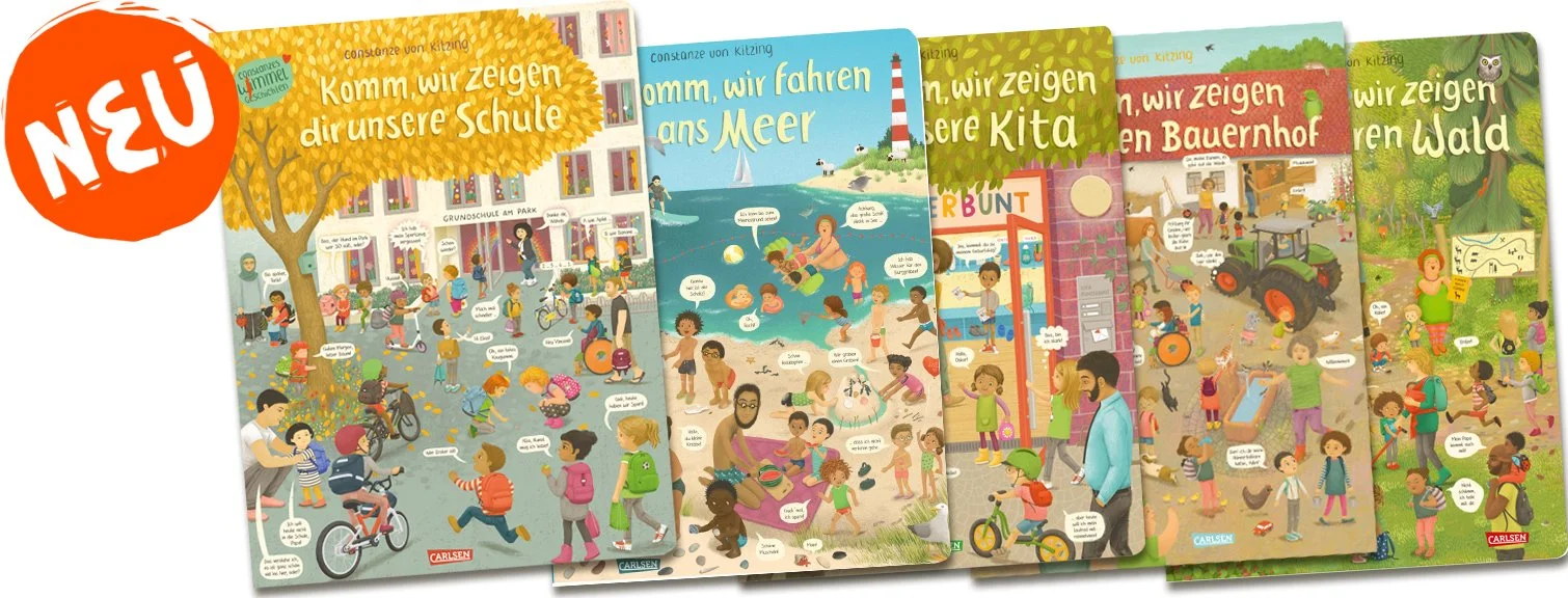 Wimmelbuch Grundschule Kita