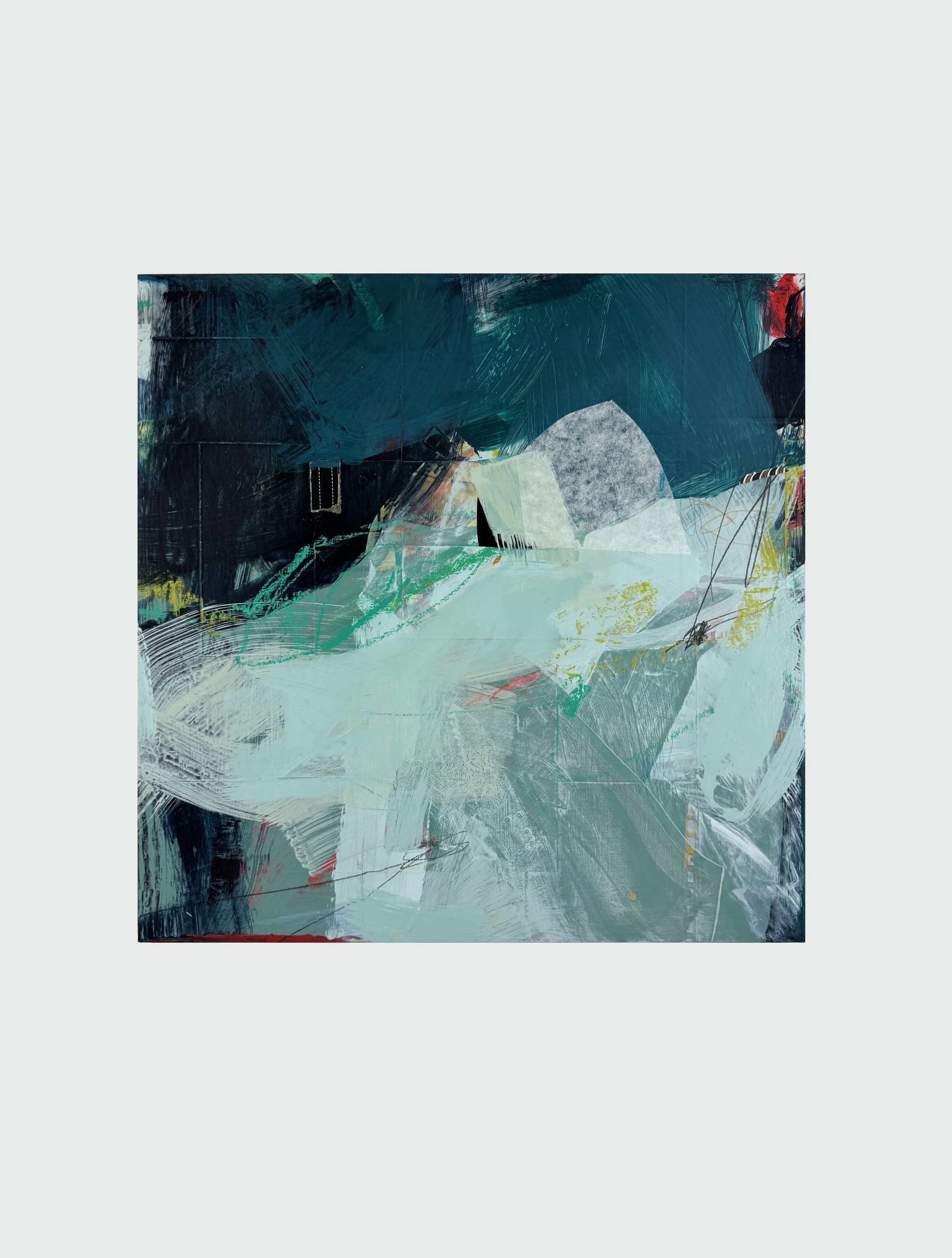 New Box of Crayons: Blue Green & Cadet Blue