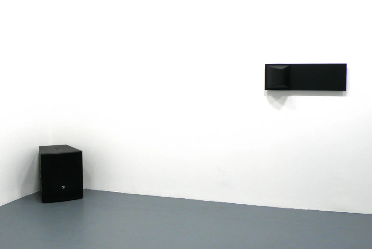 From the Low, sound piece. Instillation view.