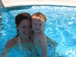 I look happy, but I AM FREEZING