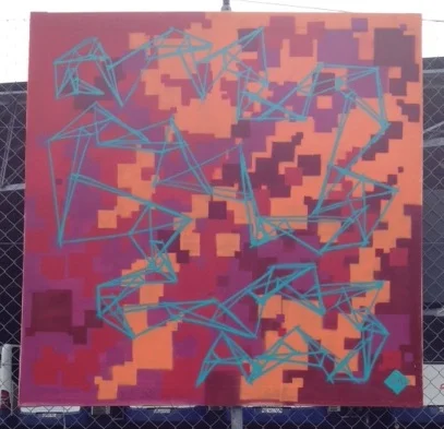 Some street art along the way