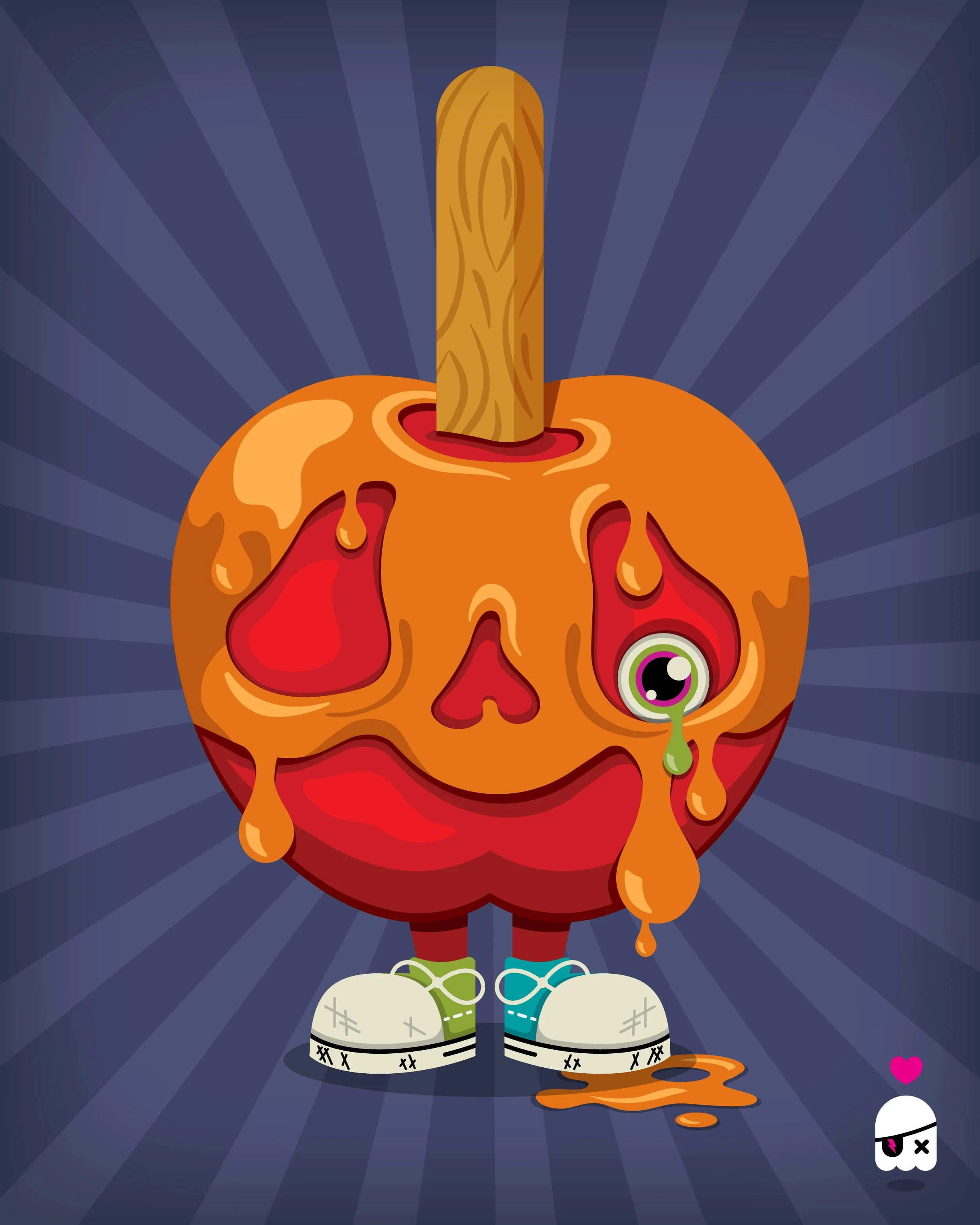 an apple a day keeps the ghouls away