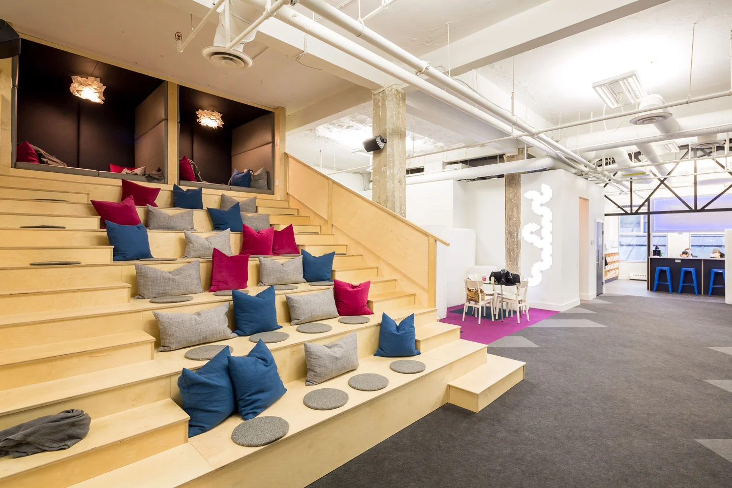 Eventbase Office - Big Stairs - By Keate and Co Interior Designers