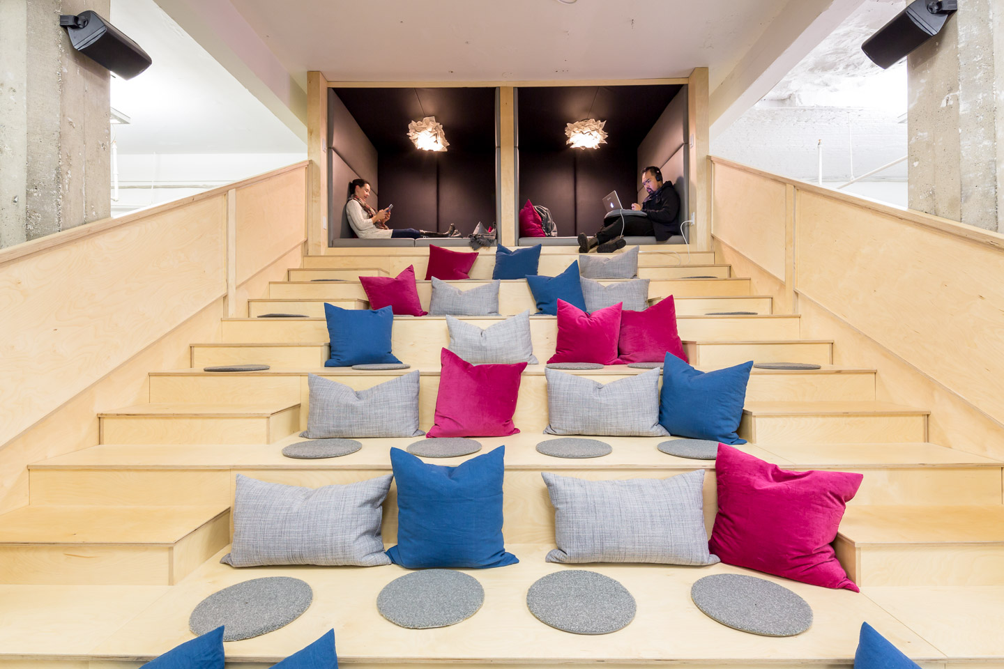 Eventbase Office - Big Stairs - By Keate and Co Interior Designers