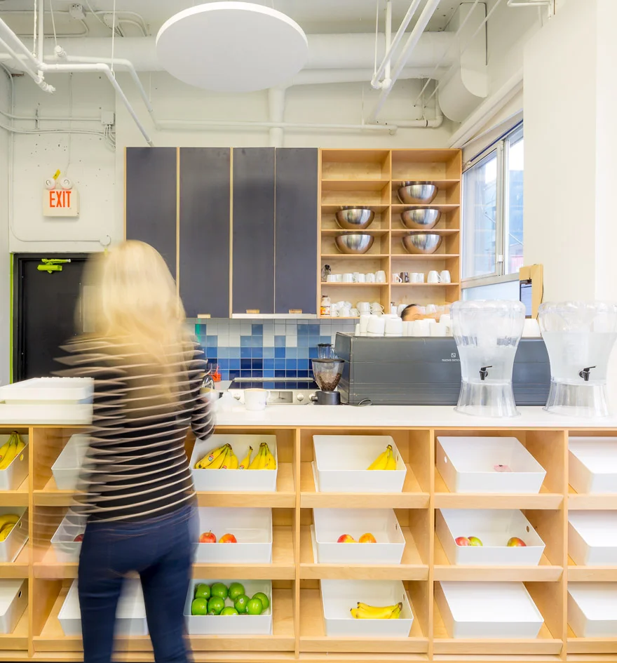 Eventbase Office - Cafe Barista and Fruit - By Keate and Co Interior Designers