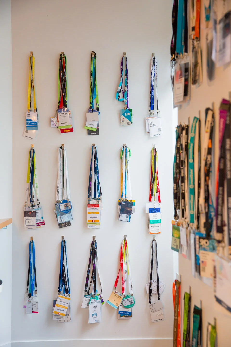 Eventbase Office - Event Lanyards - By Keate and Co Interior Designers