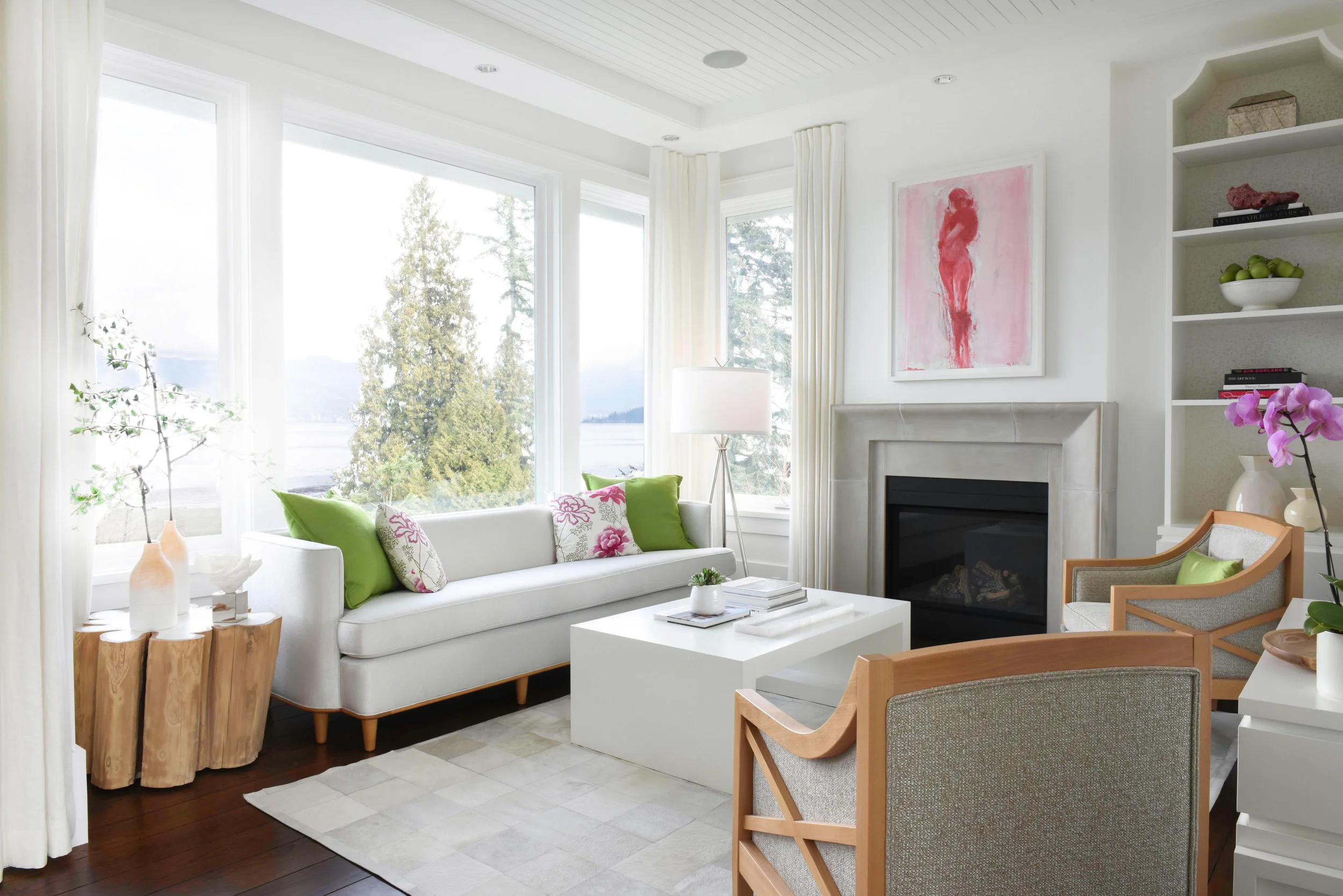 Spanish Banks - Family Room - By Keate and Co Designers