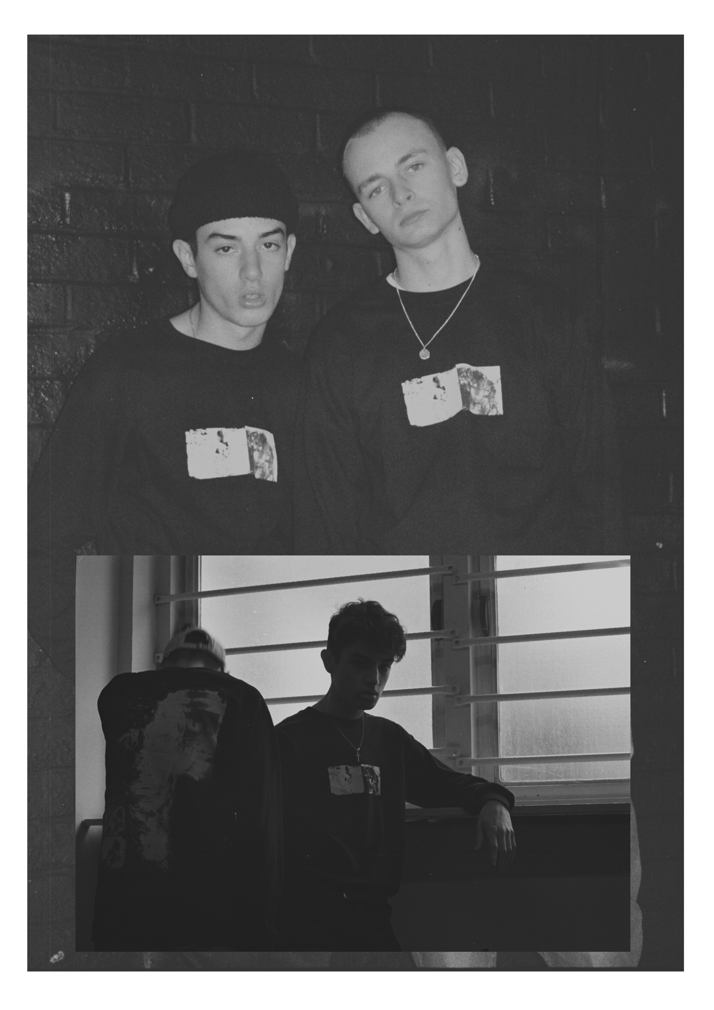 Models Jay Izzard (@jayizzard) and Ibrahim McGinty (@ibrahim_mcginty)