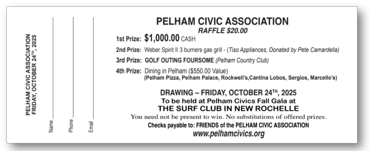 $20 Raffle 2026 - Home Delivery