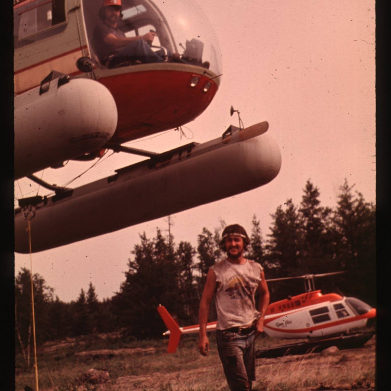 Just fighting some forest fires and stuff. No big deal for Gord Hood.