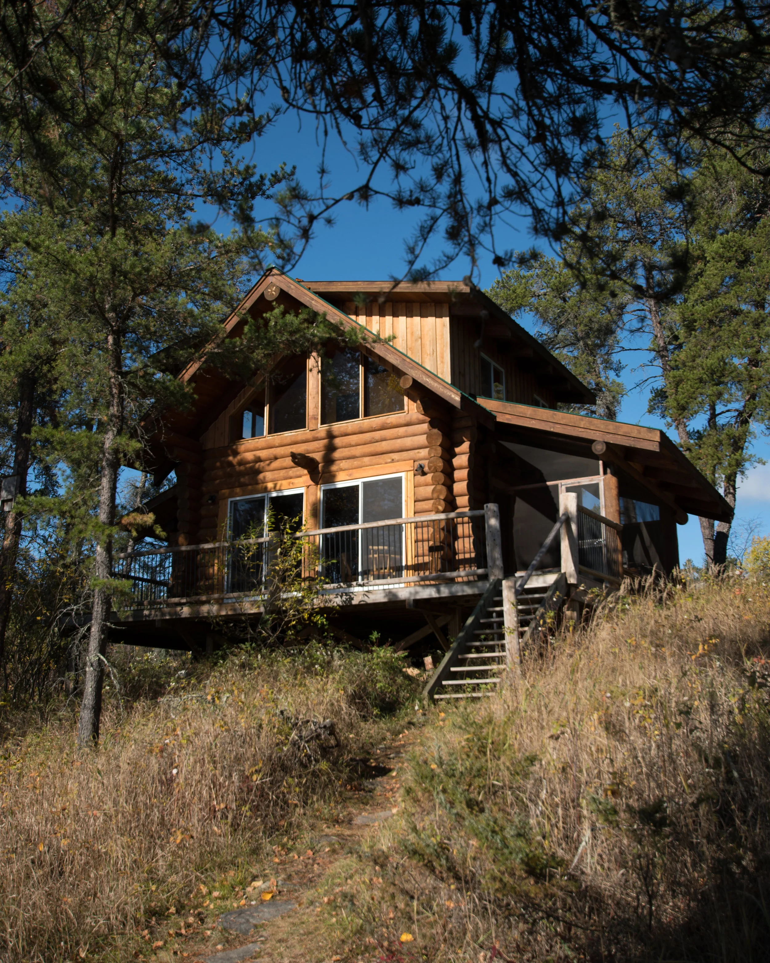 The Mahigan cabin at High Lake, where Rachel stayed during her residency. Photo by Rachel's talented brother Kyle Schappert.
