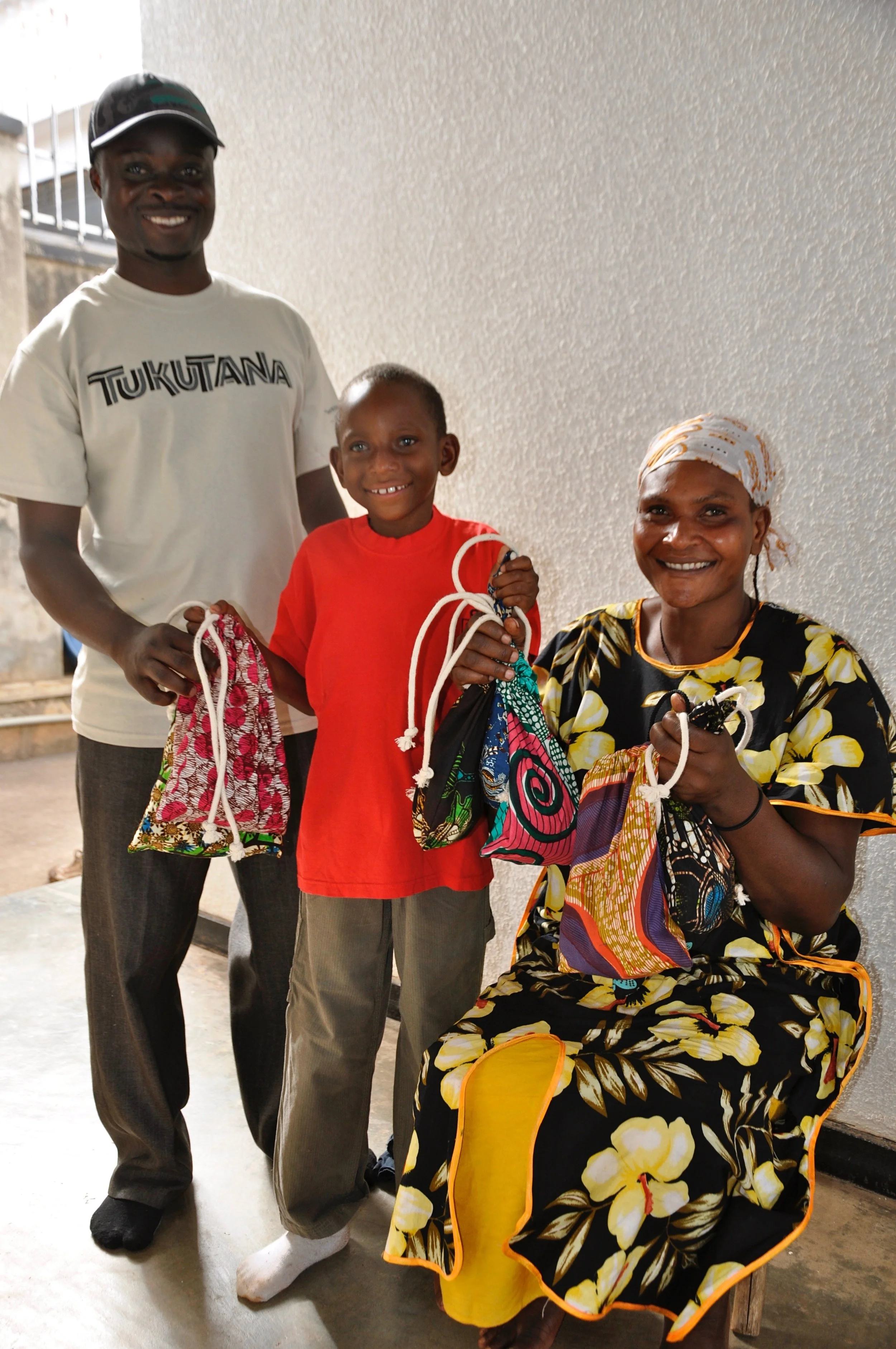 Legally blind since birth and abandoned by his father, Arozius was unable to attend school. When Arozius' mother learned about Tukutana she traveled a long distance to ask us for help. Our staff was overjoyed to take Arozius to an ophthalmologist and purchase his first pair of prescription glasses. Generous ministry partners chipped in even further and made it possible for Arozius to attend school. Thank you joining with us as we come alongside children like Arozius. 