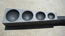 Round-up Tool: 9" long Hole sizes are 3/8", 1/2", 5/8" and 3/4"