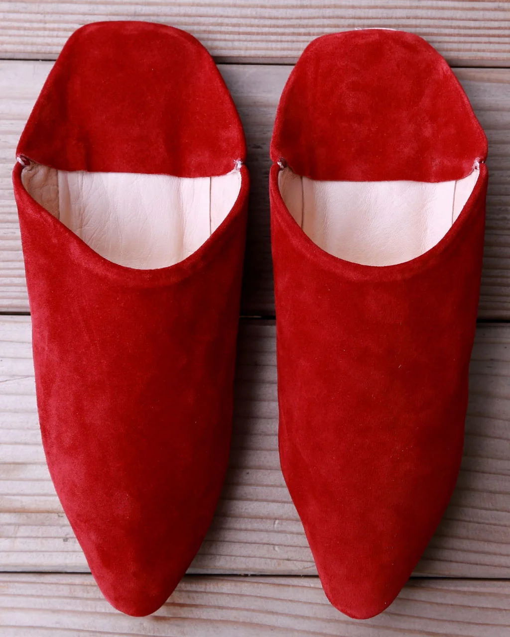 Die Soft Babouches in Rot