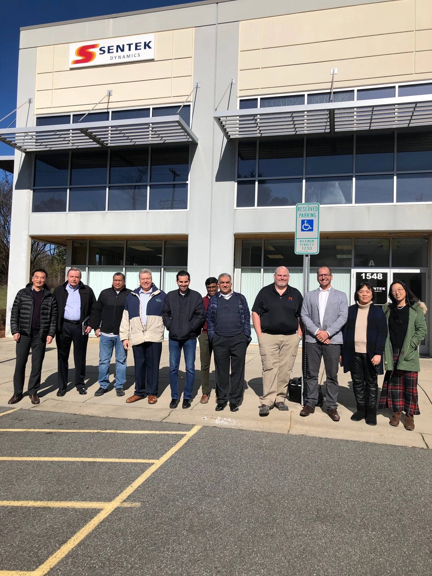 January 22, 2020 – Sentek Dynamics’ First Staff Meeting in NC Facility