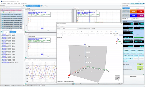 Visualizing the Orbit Trace of a Three-axis Shaker