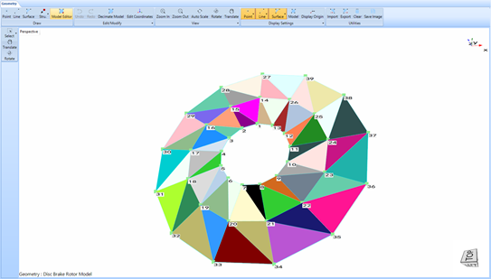 Modal Analysis of Disc Brake Rotor using EDM Modal