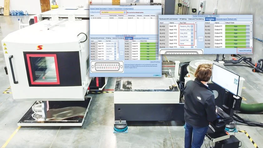 Automatically Run Pre-Defined Vibration Tests Using Digital Inputs