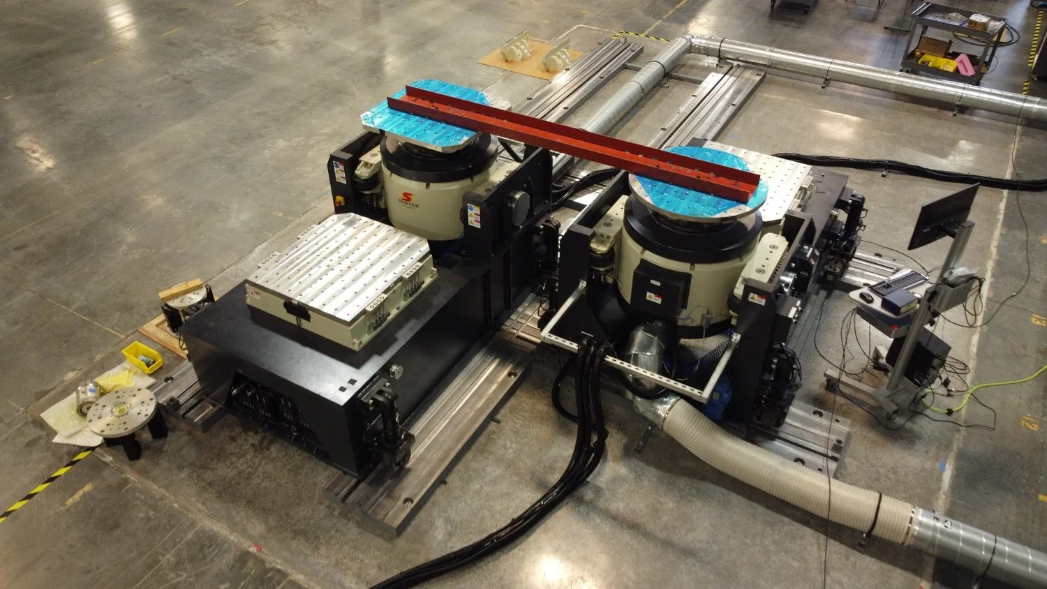 Dual Excitation Shakers for Vibration Testing