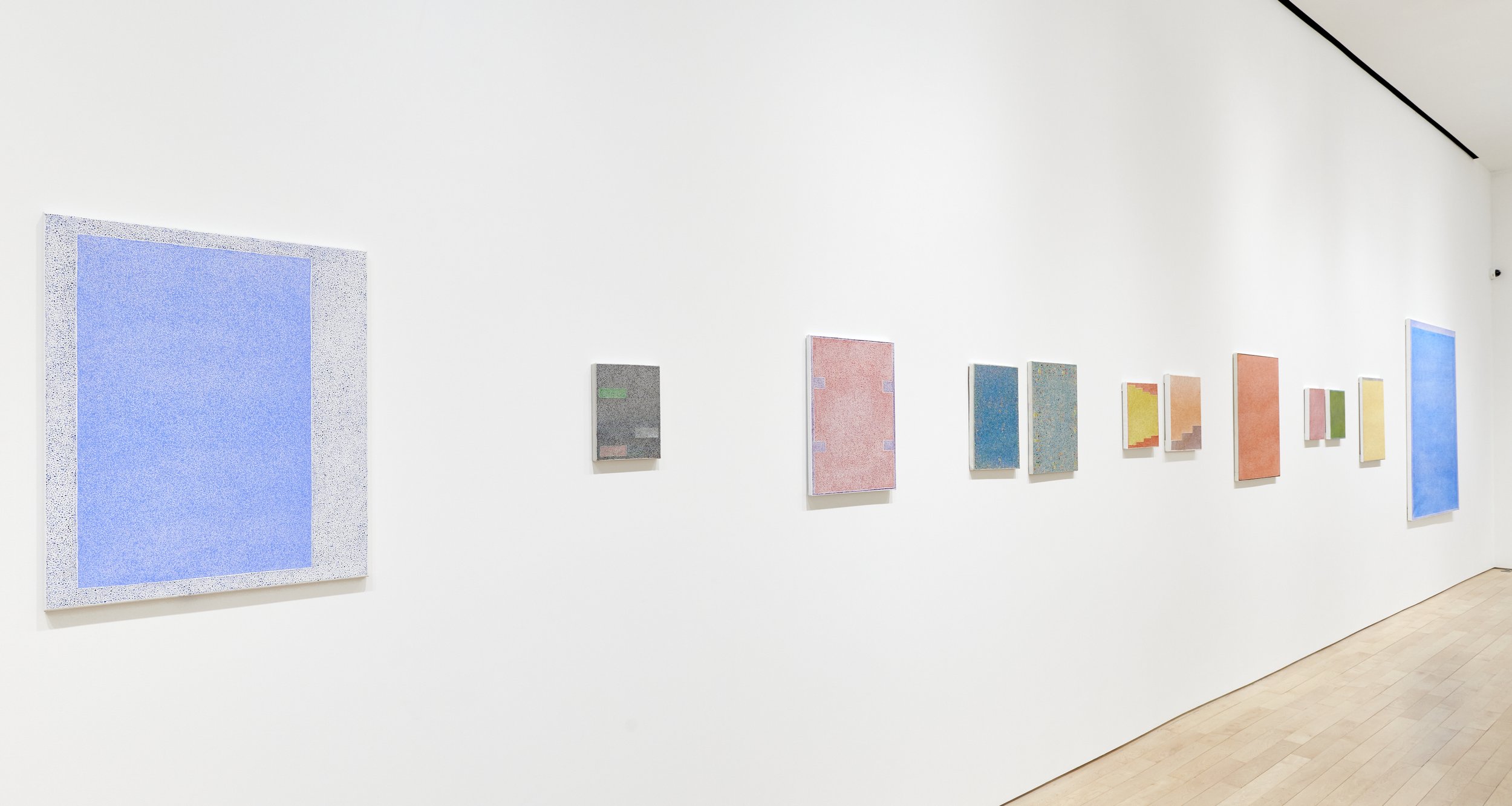 Howard Smith, "Marks in Time", 2022, Installation view at Jane Lombard Gallery. Image courtesy of Arturo Sanchez.