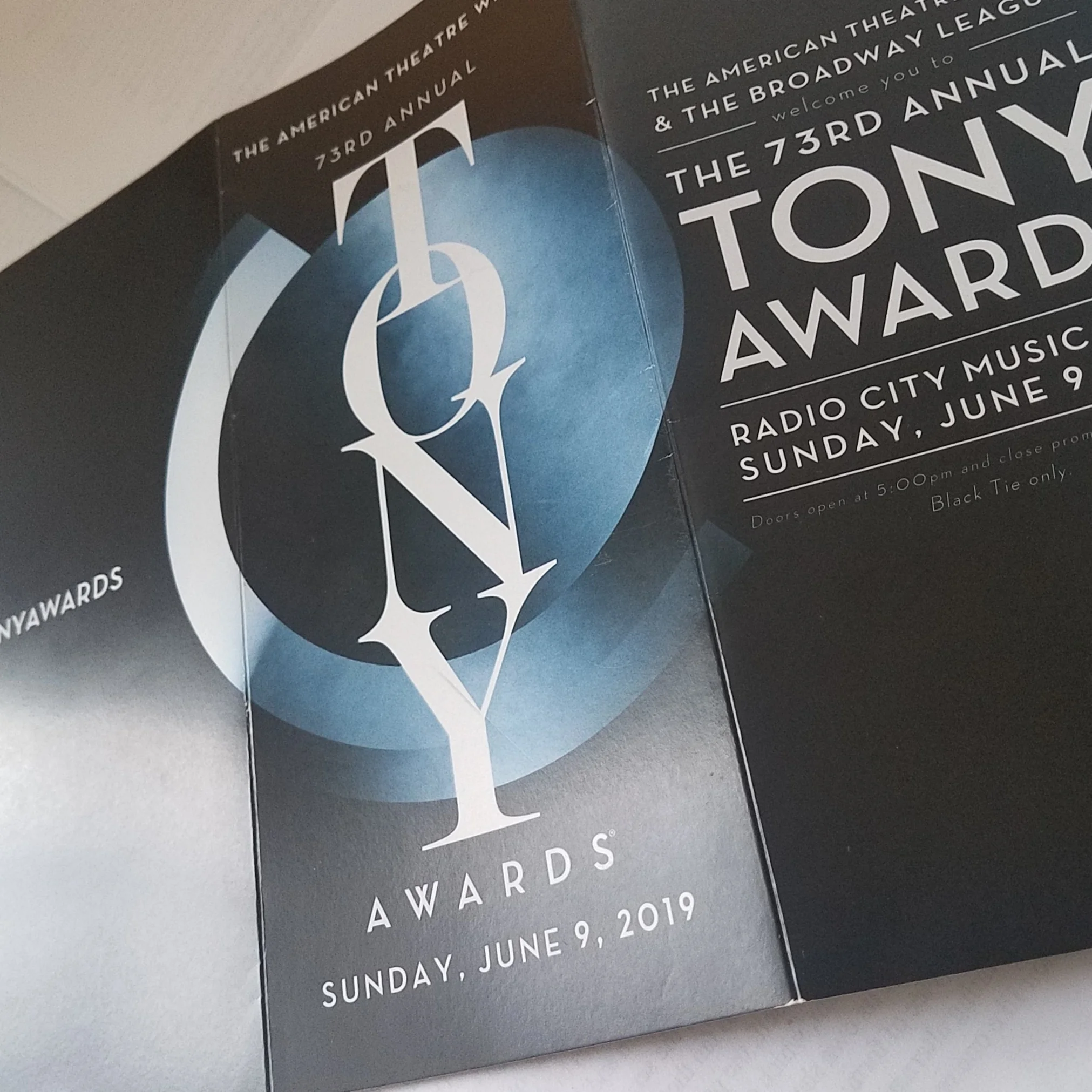 73RD ANNUAL TONY AWARDS RED CARPET ENVELOPE