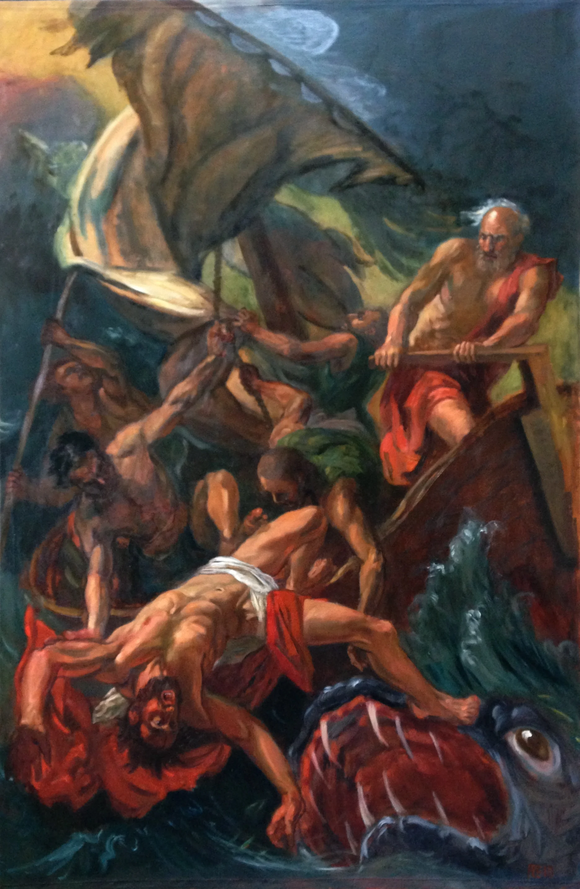 Jonah Cast into the Sea