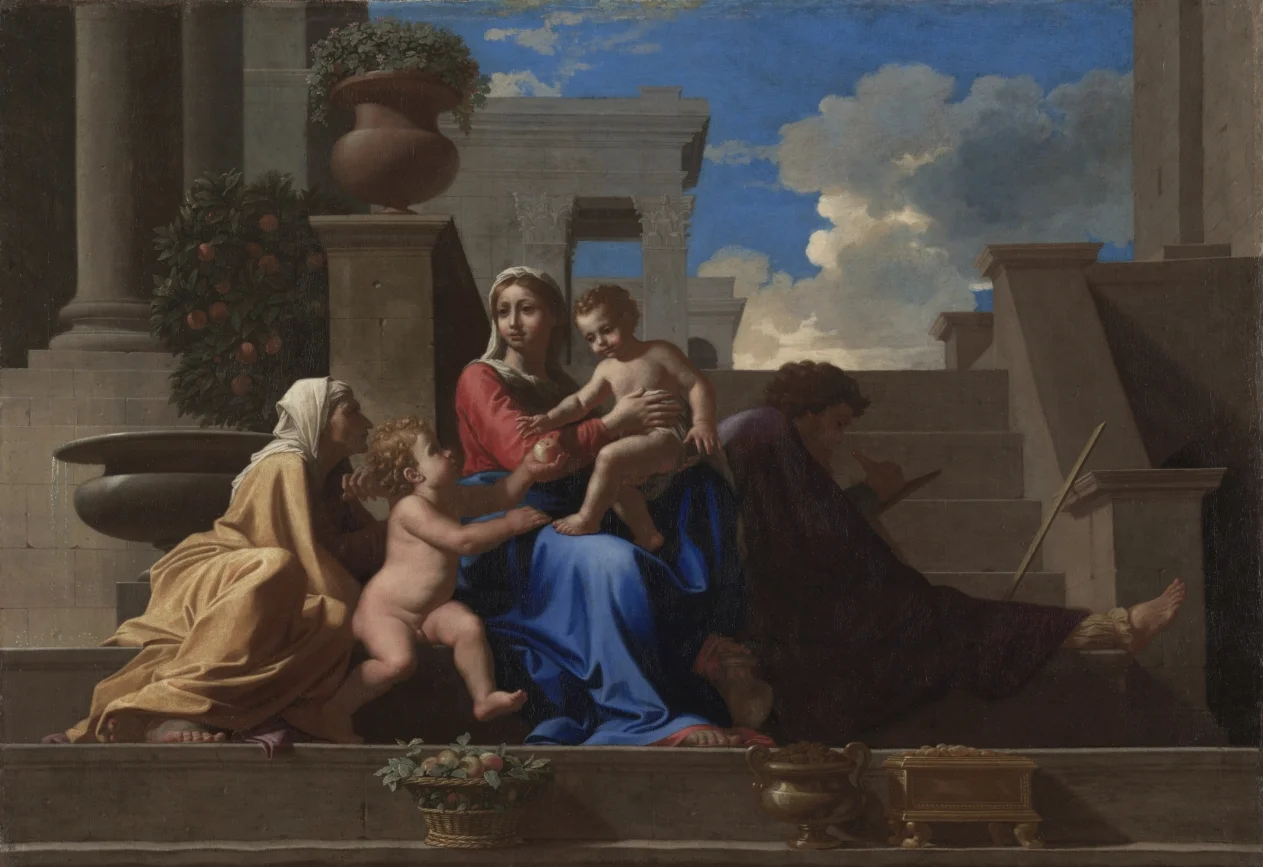 Poussin Holy Family on the Steps.jpg