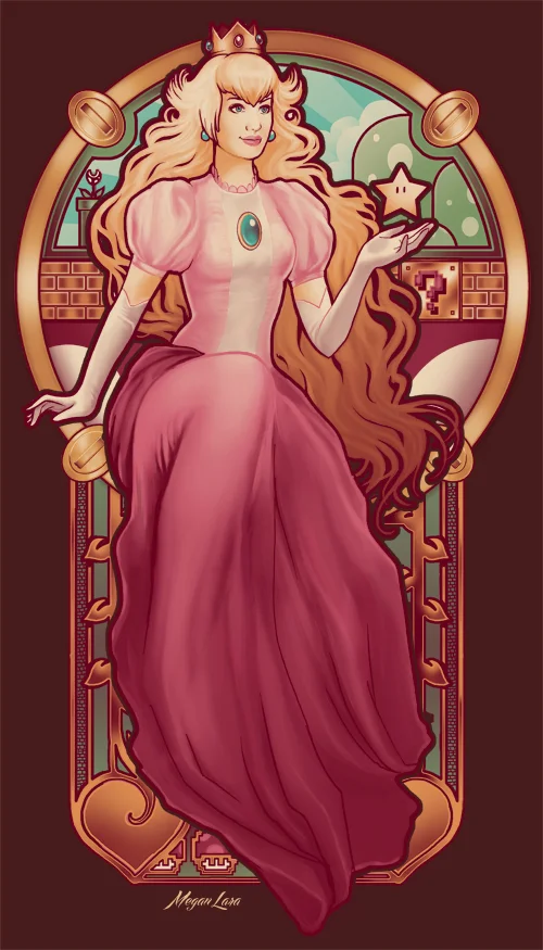Princess Toadstool Nouveau