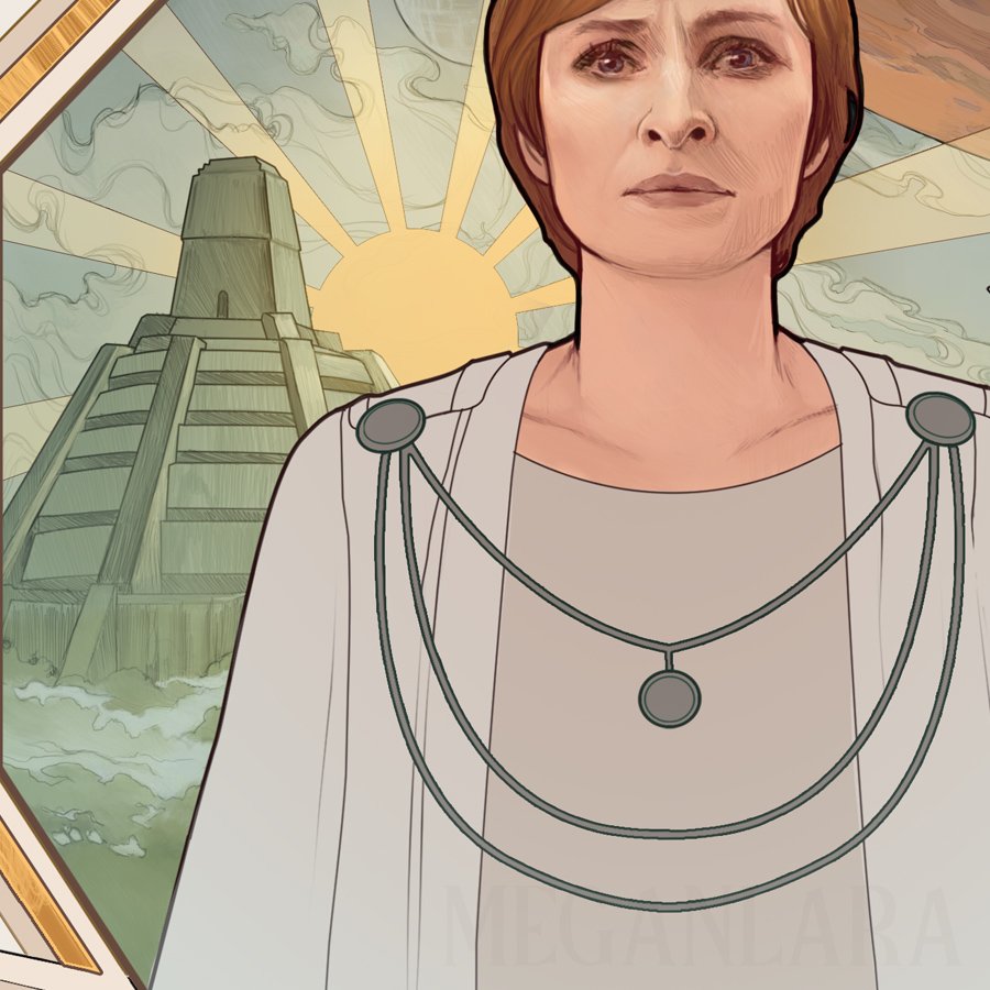 watched #Andor and I'm utterly obsessed and in love with Star Wars again 😭tryin to get this done in time for SDCC/GenCon. This AND Wicked lol. Wish me luck!! #monmothma