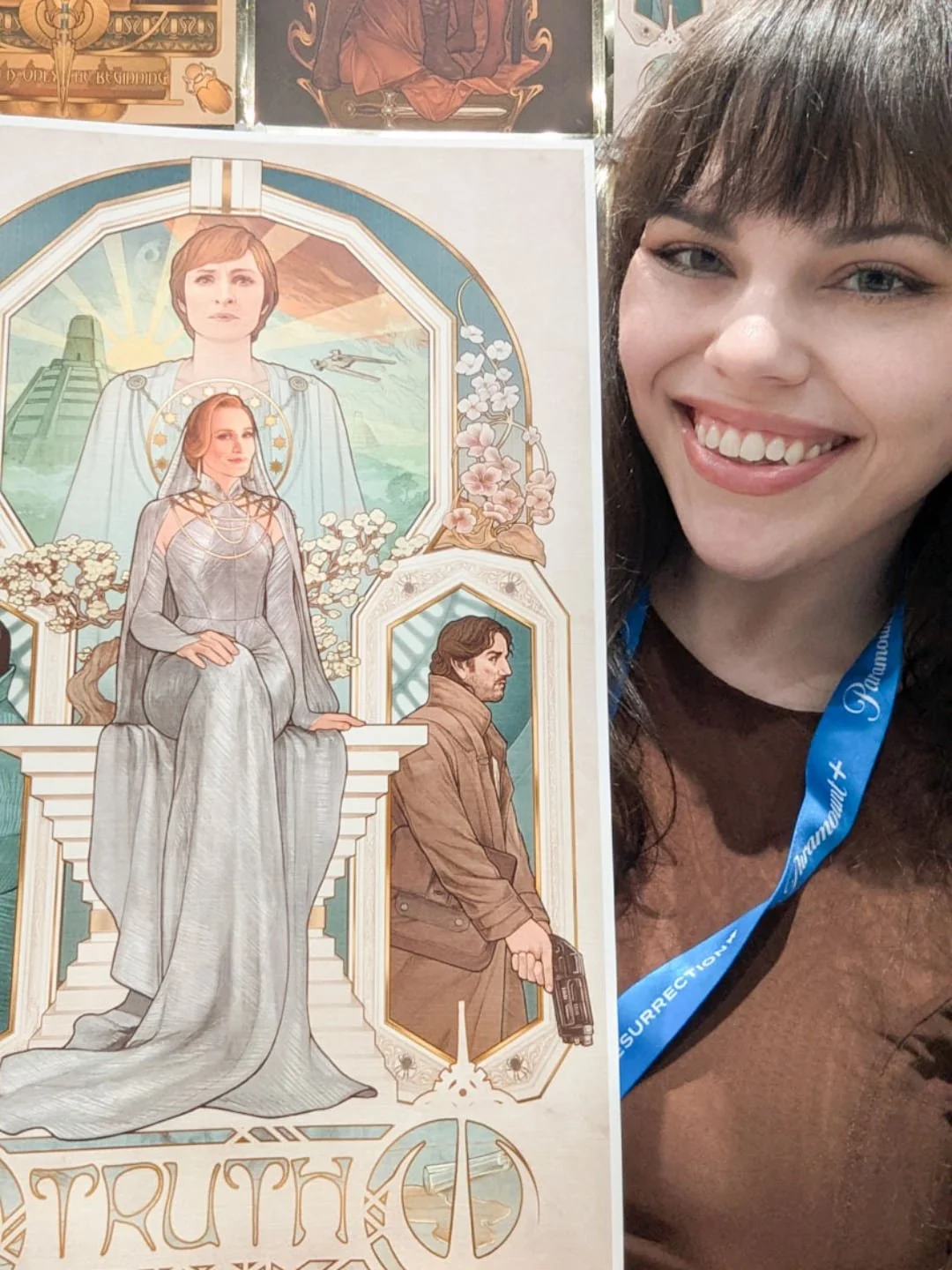 #monmothma been a big seller at #sdcc so far!! Come grab one or just say hiiiiieeeeee! I'm at AA table #cc-19 :) #andor #genevieveoreilly @sdccblog @comic_con