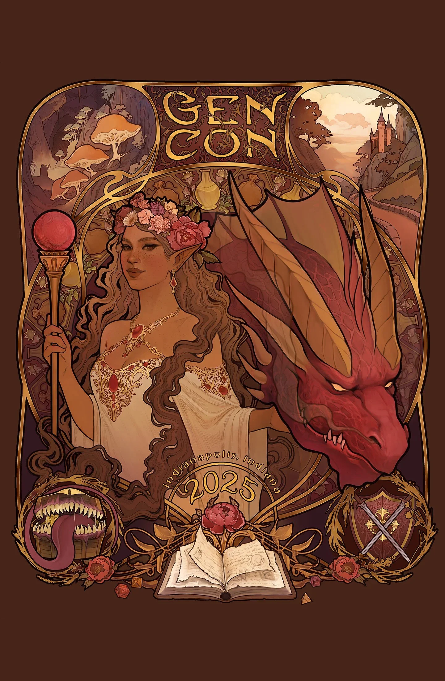 GenCon Program Cover (2025)