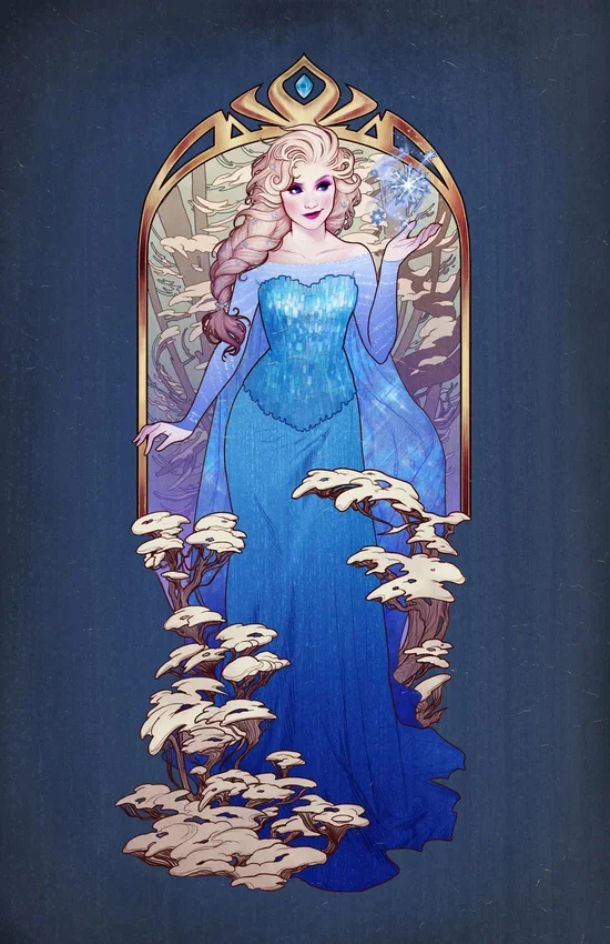 Elsa - Personal Illustration (2015)