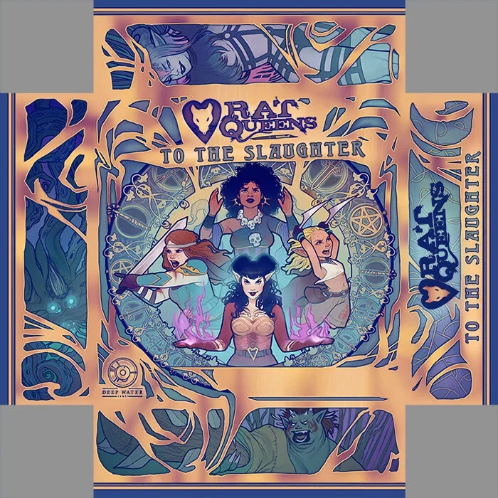 Rat Queens Board Game Cover (2022)