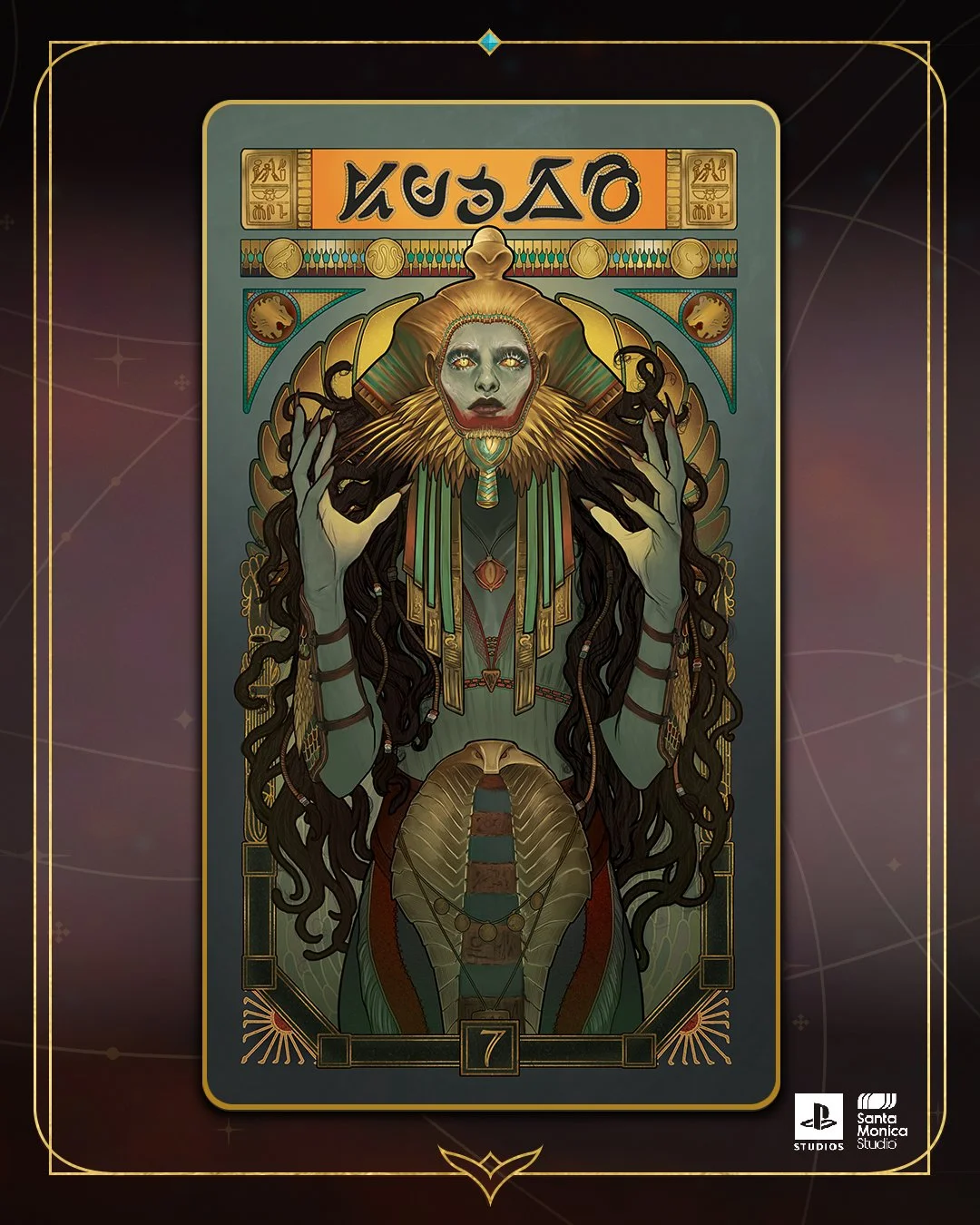 "God of War: Laufey" - Oracle Deck, Card 7 (2026)