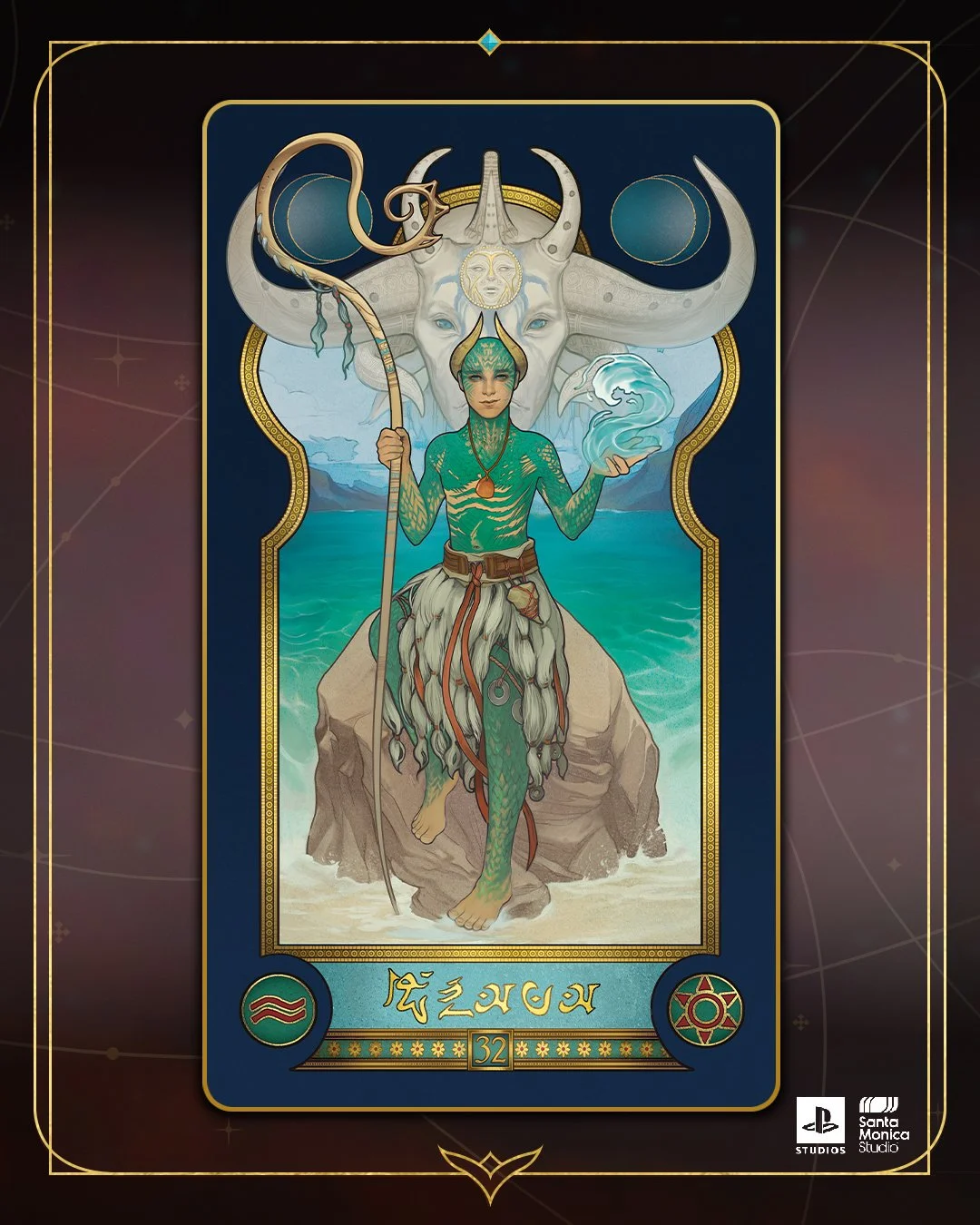 "God of War: Laufey" - Oracle Deck, Card 32 (2026)