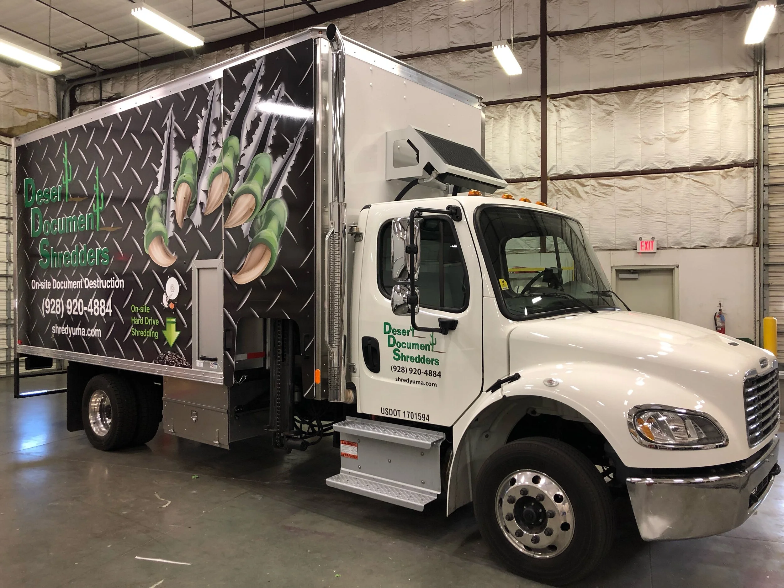 Desert Document Shredders - Wrap Graphics